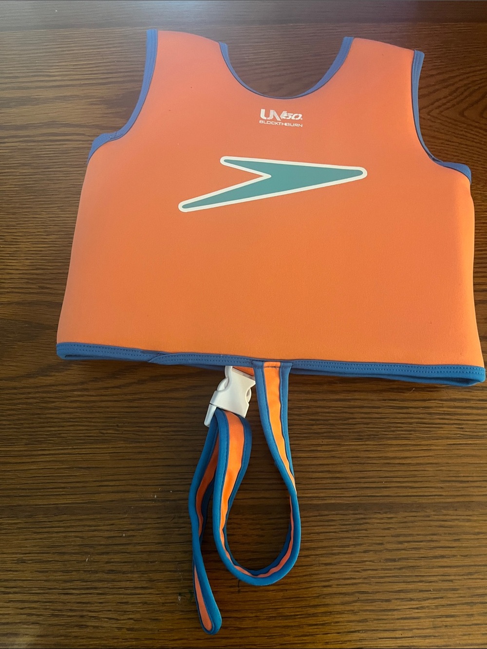 Speedo Kids' Orange Pineapple Swim Vest - Picture 2 of 5
